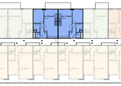 plattegrond verdieping 4 type G